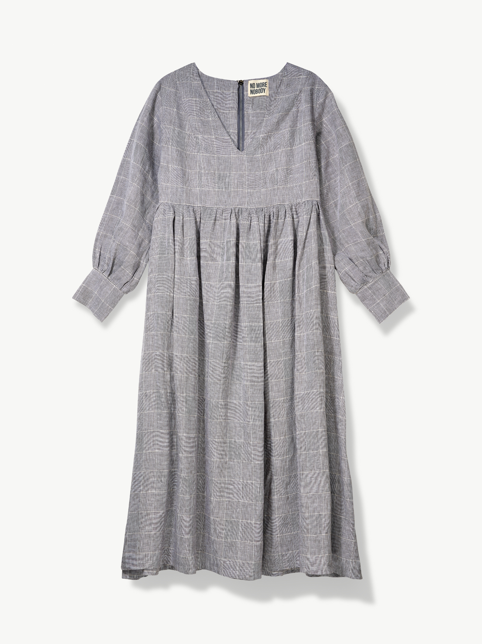 Michelle Maxi V-Neck Dress Linen | Organic Clothing
