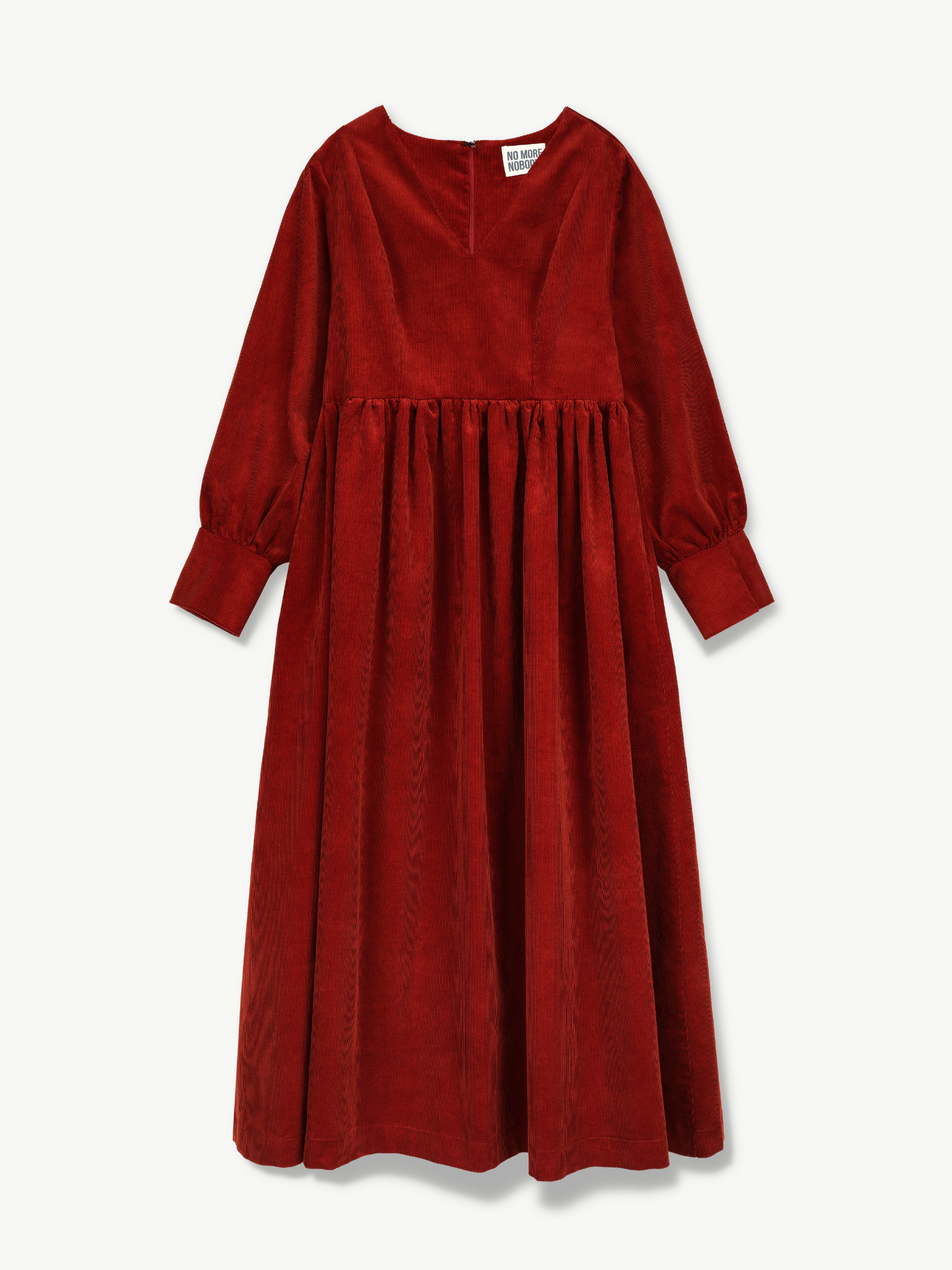 Michelle Maxi V-Neck Corduroy Dress | Organic Clothing Michelle Maxi V-Neck Corduroy Dress | Organic Clothing