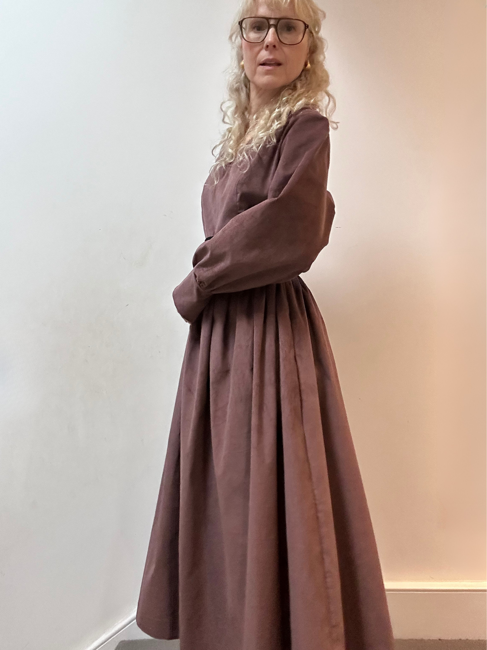 Oversized Maxi Dress with Pockets Corduroy – Michelle | No More Nobody