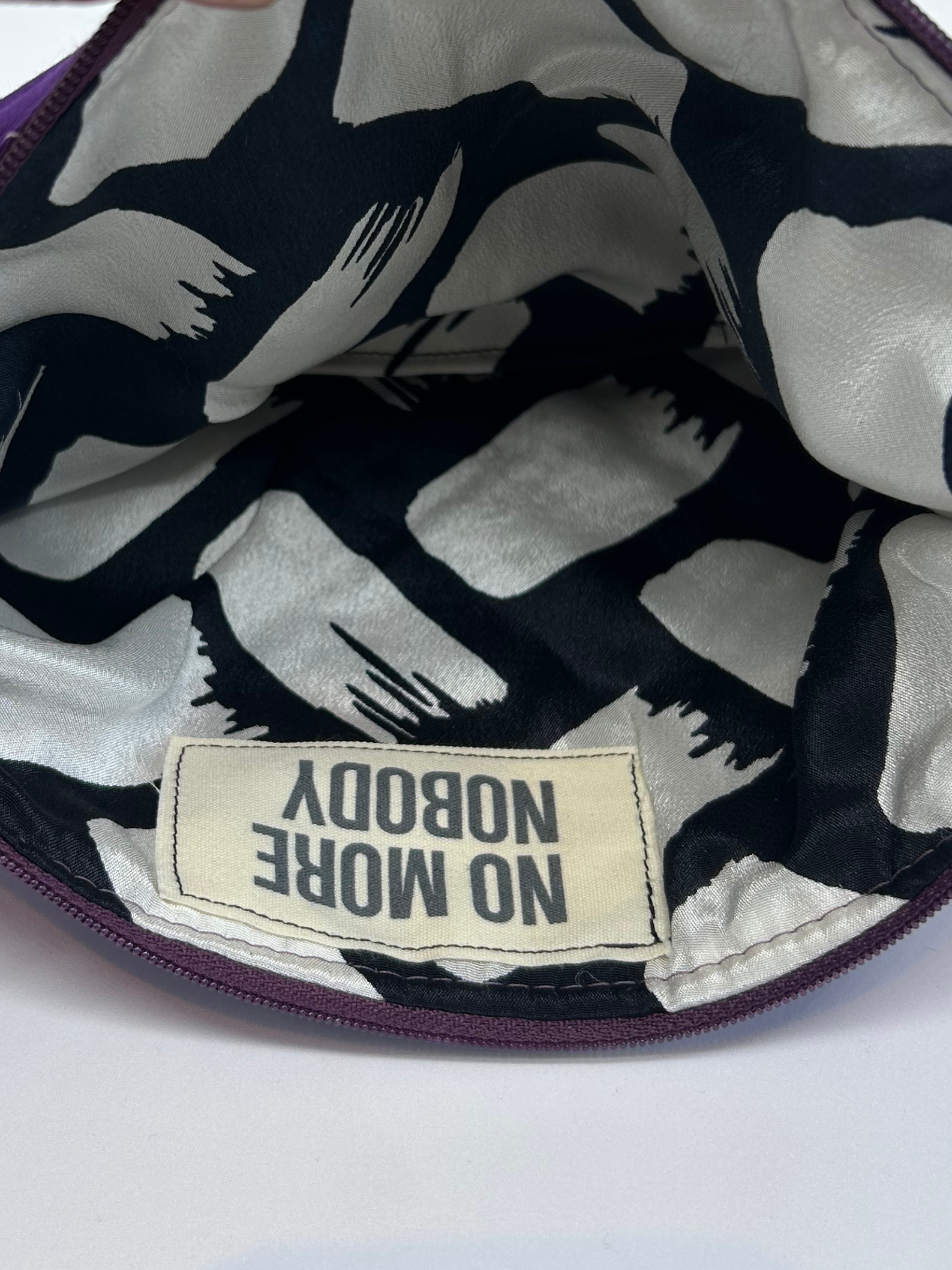 CELESTE POUCH BAG<br> purple