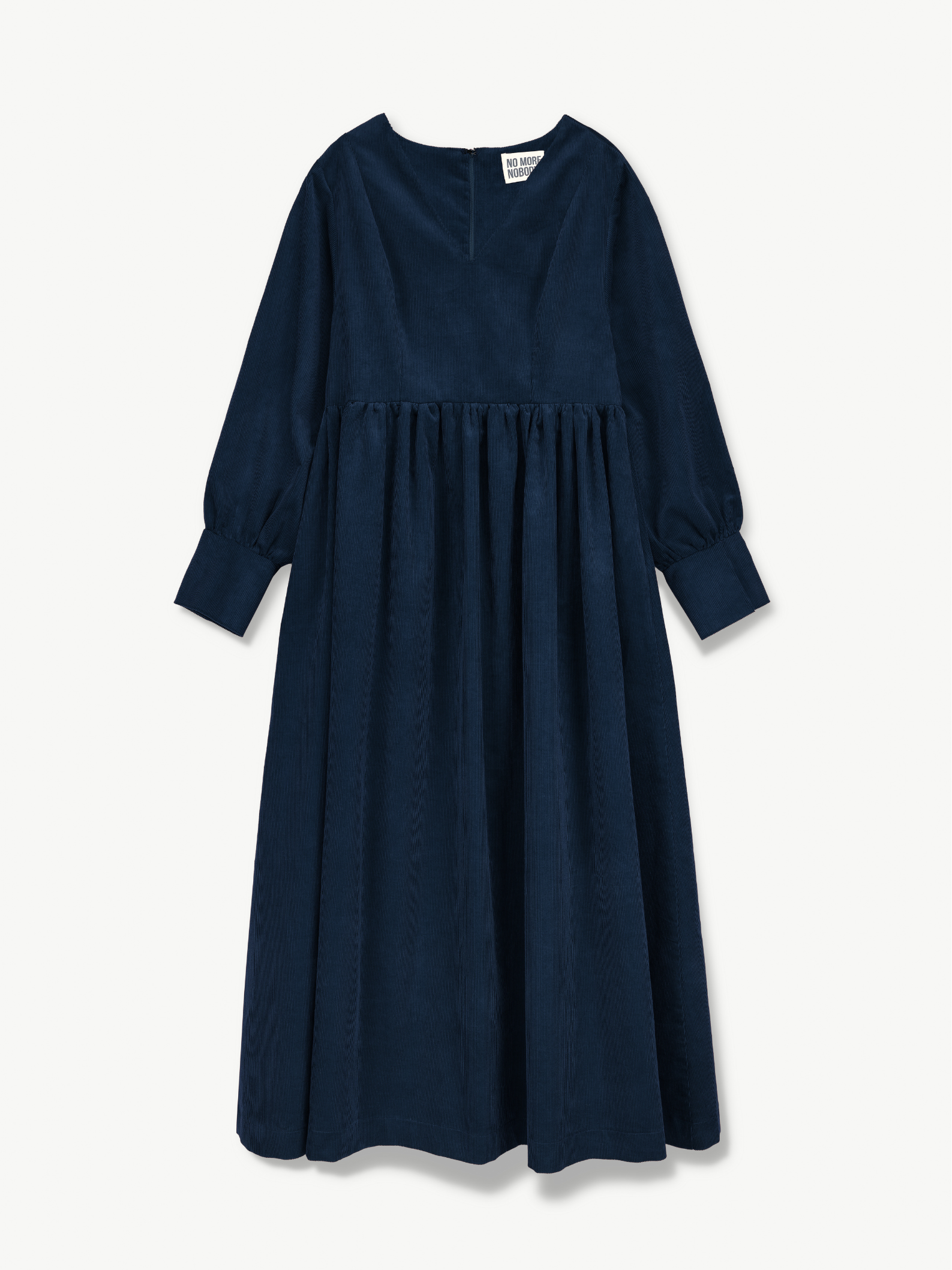 MICHELLE MAXI DRESS <br> Corduroy Midnight Navy