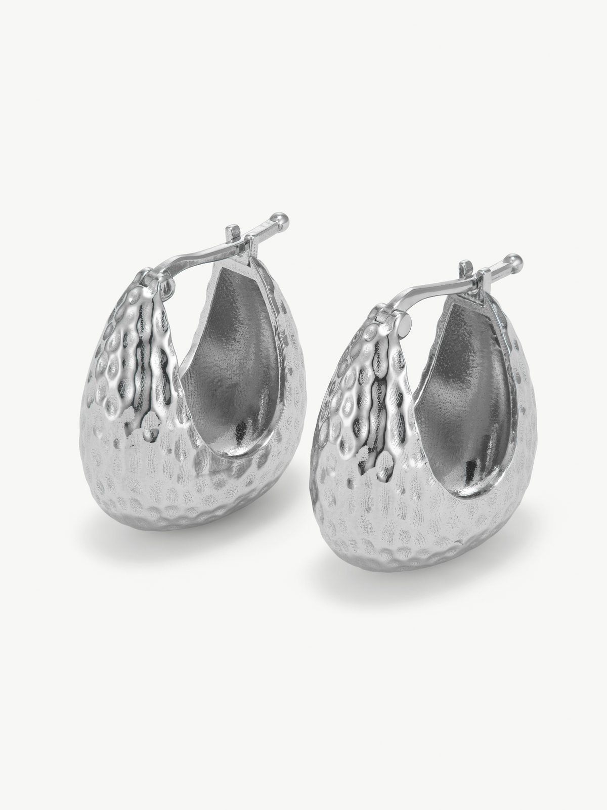 Sterling Hoop Earrings – Jude