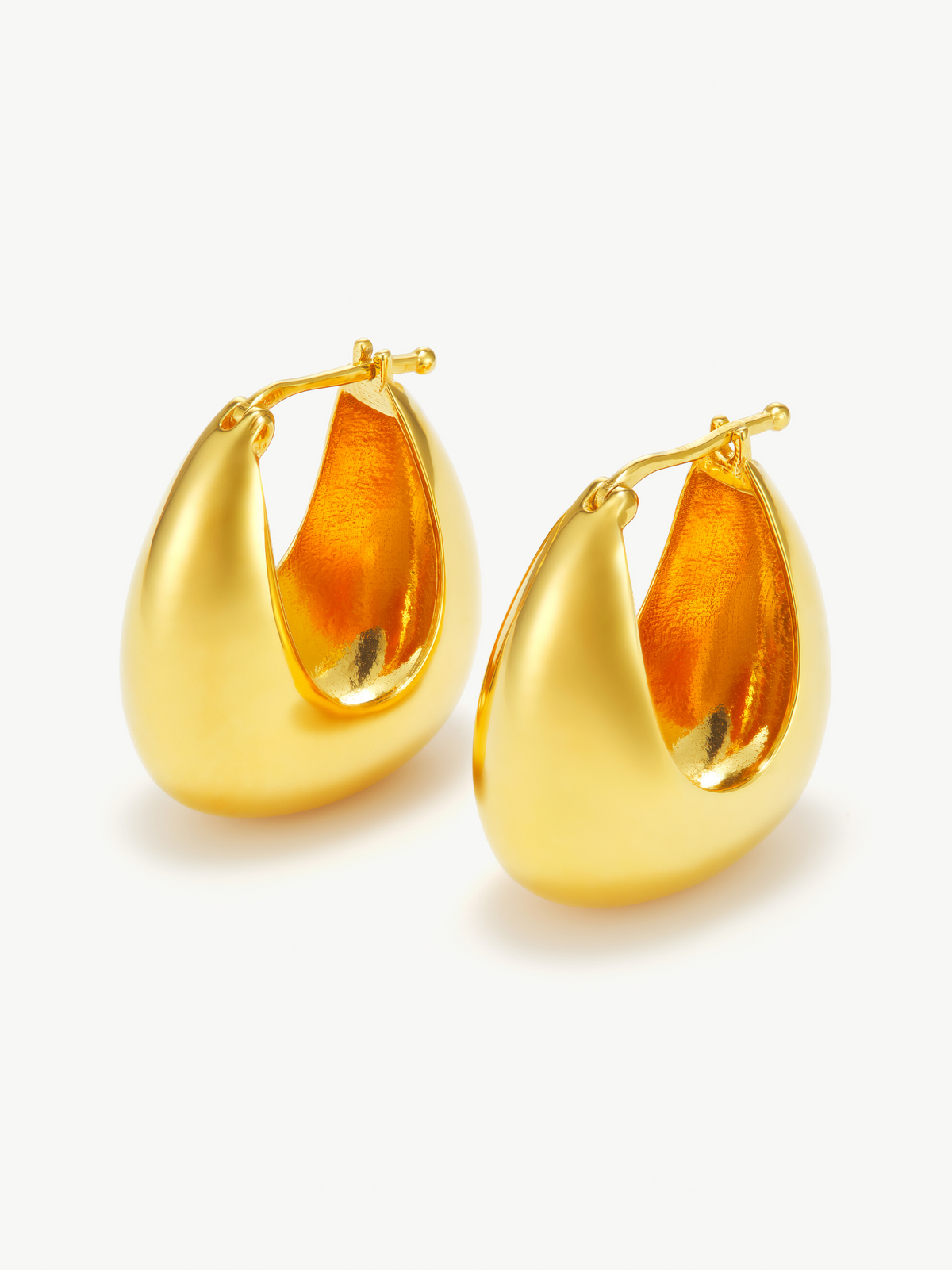 Vermeil Hoop Earrings – Jude