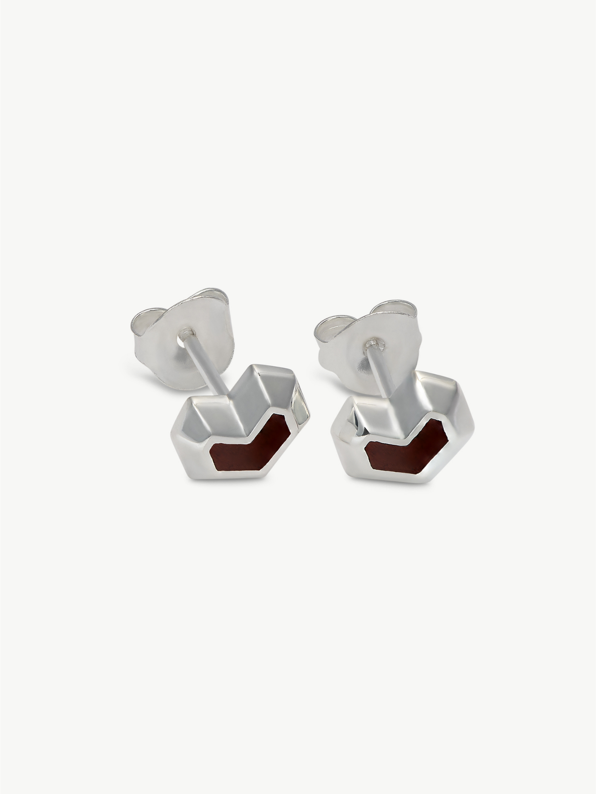 Sterling Tiger Eye stud earrings Daryl