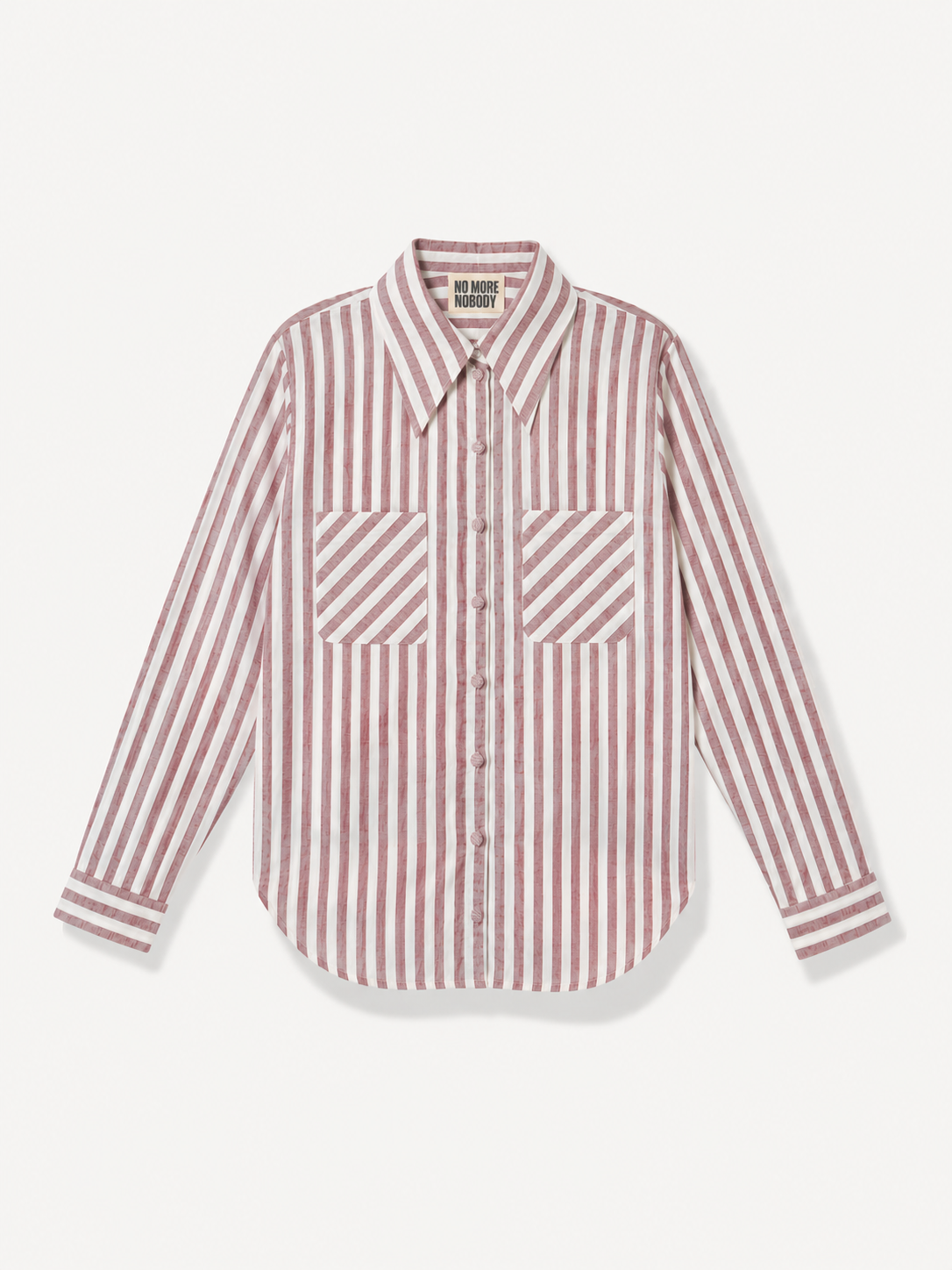 Statement collar Shirt Linen – René