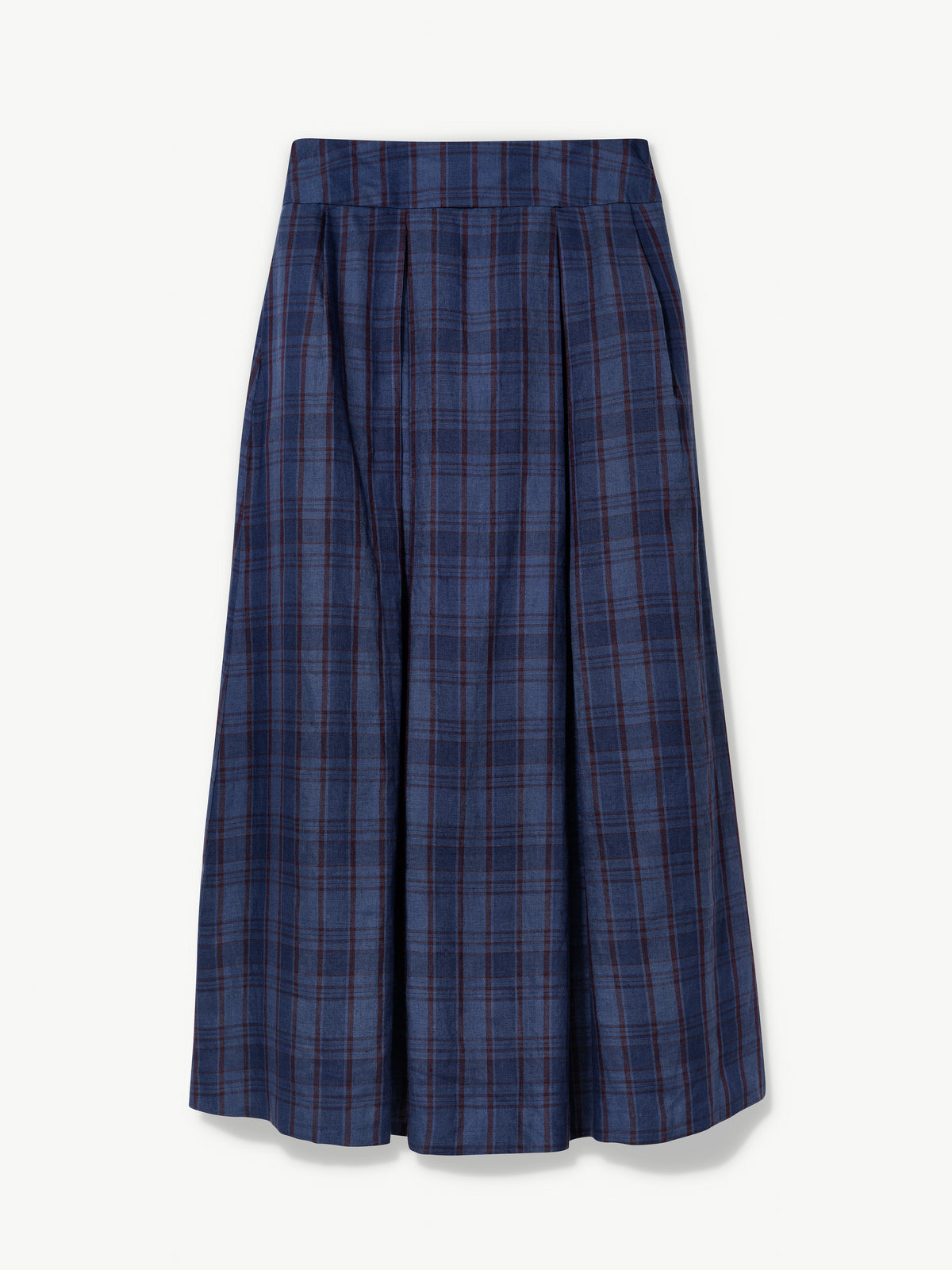 Maxi skirt pockets Organic Linen – Valery