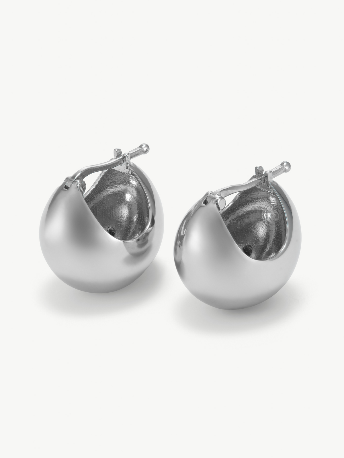 Sterling Hoop Earrings – Zadie